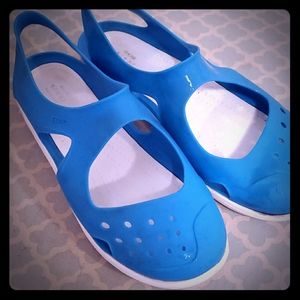 Crocs Swiftwater Wave Electric Blue SlingSandals